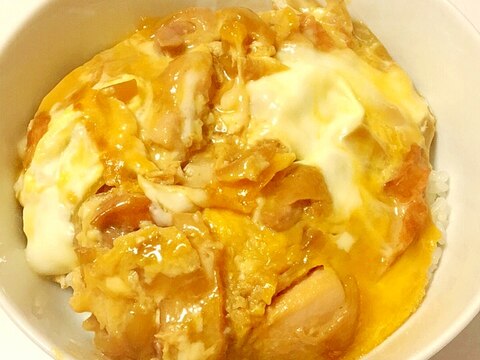 我が家の人気メニュー♪親子丼♪マル秘カサ増し有り